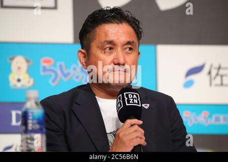 Tokyo, Japon. 23 juin 2019. Minoru Takehara (Sagan) football : le footballeur espagnol Fernando Torres assiste à une conférence de presse et annonce sa retraite à Tokyo, Japon . Crédit: YUTAKA/AFLO SPORT/Alay Live News Banque D'Images