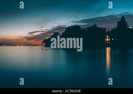 Europe, Allemagne, Bavière, Lac de Constance, Banque D'Images