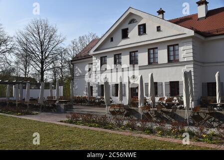 Europe, Allemagne, Bavière, Landshut, gastronomie fermée à cause du virus Corona, restriction de sortie Banque D'Images