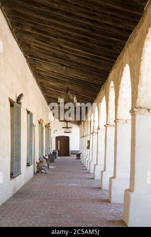 Mission San Miguel Arcangel, Paso Robles, San Luis Obispo County, Californie, États-Unis Banque D'Images