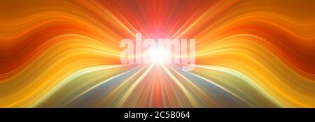 Image symbolique de l'oiseau magique. Des ailes luisants de démon. Arrière-plan abstrait. Banque D'Images