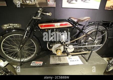 1914 Rover Imperial TT Model au musée de l'automobile de San Diego Banque D'Images