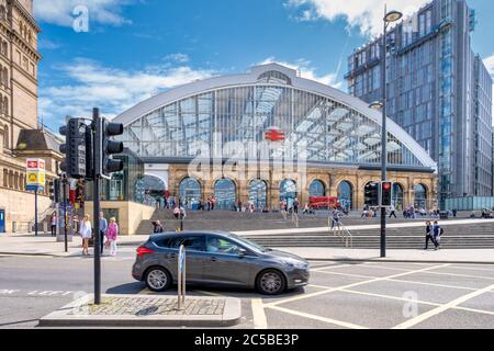 Gare de lime Street à Liverpool Banque D'Images