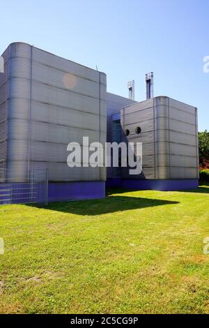 Vitra Design Museum Factory Building Nick Grimshaw, Weil am Rhein, Allemagne. Banque D'Images