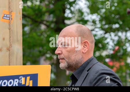 Gros plan Alderman Rutger Groot Wassink à Amsterdam, pays-Bas 1-7-2020 Banque D'Images