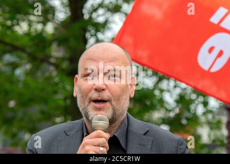 Gros plan Alderman Rutger Groot Wassink à Amsterdam, pays-Bas 1-7-2020 Banque D'Images