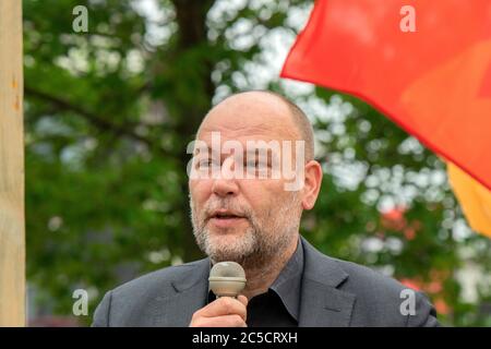 Gros plan Alderman Rutger Groot Wassink à Amsterdam, pays-Bas 1-7-2020 Banque D'Images