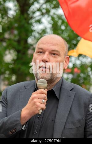 Gros plan Alderman Rutger Groot Wassink à Amsterdam, pays-Bas 1-7-2020 Banque D'Images