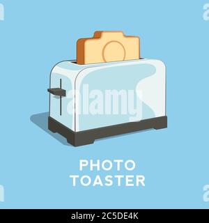 Photo grille-pain abstrait Vector Illustration Illustration de Vecteur