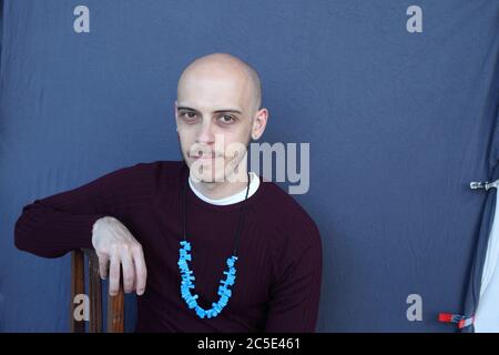 Portrait de Jonathan Bazzi 20/06/2020 ©Basso CANNARSA/Opale Banque D'Images