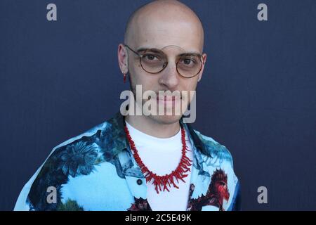 Portrait de Jonathan Bazzi 20/06/2020 ©Basso CANNARSA/Opale Banque D'Images