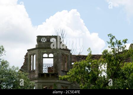 Guy's House Cliffe, ruines, Warwick, Warwickshire, England, UK Banque D'Images