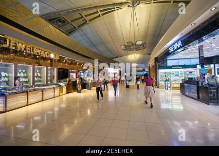 BANGKOK, THAÏLANDE - VERS JANVIER 2020 : photo intérieure de l'aéroport de Suvarnabhumi. Banque D'Images