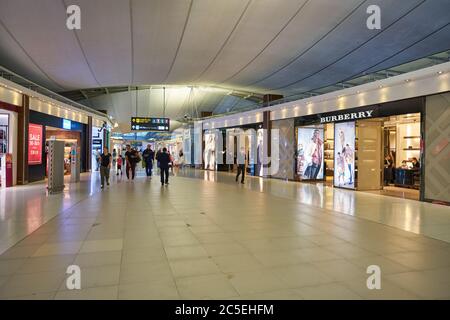 BANGKOK, THAÏLANDE - VERS JANVIER 2020 : photo intérieure de l'aéroport de Suvarnabhumi. Banque D'Images