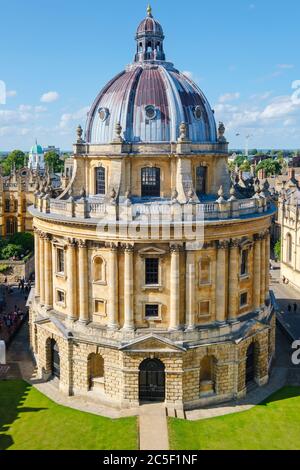 La caméra Radcliffe, symbole de l'Université d'Oxford Banque D'Images