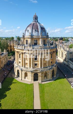 La caméra Radcliffe, symbole de l'Université d'Oxford Banque D'Images