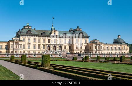 Palais Drottningholm près de Stockholm, Suède Banque D'Images