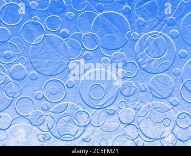 Des bulles 3D flottent dans l'air sur ce graphique d'arrière-plan, concept pour la célébration, fête, événement de vie heureuse, anniversaire de l'enfant, décoration Banque D'Images
