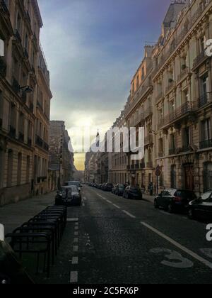 Rue du général Foy, 75008 Paris Banque D'Images