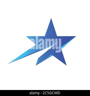 Logo étoile, logo étoile noire, vecteur d'icône étoile, Eps10 d'icône étoile, image d'icône étoile, icône étoile, Eps10 d'icône étoile, image d'icône étoile, plat d'icône étoile. Illustration de Vecteur
