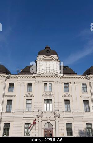 Rigas Apgabaltiesa, Riga Landgericht Brivibas iela, Brivibas Straße, Riga, Lettland Banque D'Images