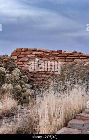 Lowry Pueblo ruins, Canyons of the Ancients National Monument, Colorado USA Banque D'Images