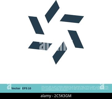Modèle de logo Vector pour icône de montagne Design d'illustration. Vecteur EPS 10. Illustration de Vecteur