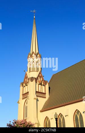 Première église presbytérienne, Napa City, Napa County, Californie, États-Unis Banque D'Images