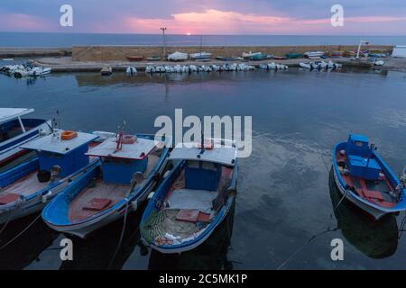 Paysage de Gallipoli dans la région d'Apulia, Italie Banque D'Images