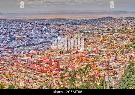 La ville de Zacatecas, Mexique Banque D'Images