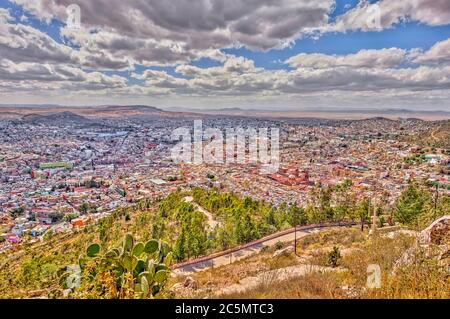 La ville de Zacatecas, Mexique Banque D'Images