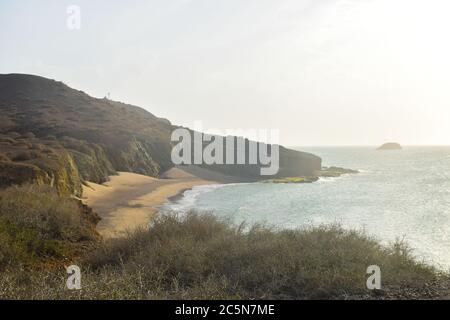 Piedra Tortuga, Cabo de la Vela, Colombie Banque D'Images