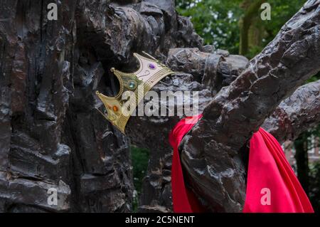 Le Monument national de l'esclavage au Festival Keti Koti à Amsterdam, pays-Bas 2-7-2020 Banque D'Images