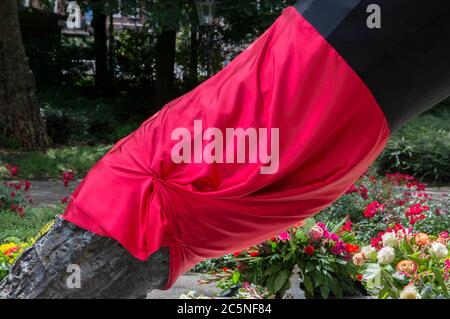 Le Monument national de l'esclavage au Festival Keti Koti à Amsterdam, pays-Bas 2-7-2020 Banque D'Images