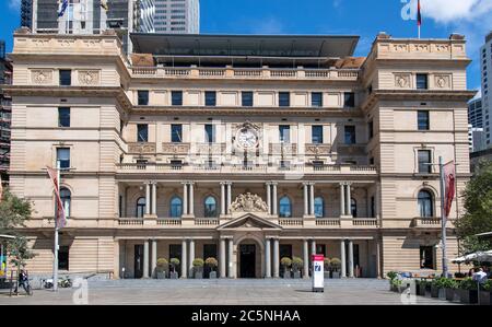 Hôtel de ville salle de concert George Street Sydney Australie Banque D'Images