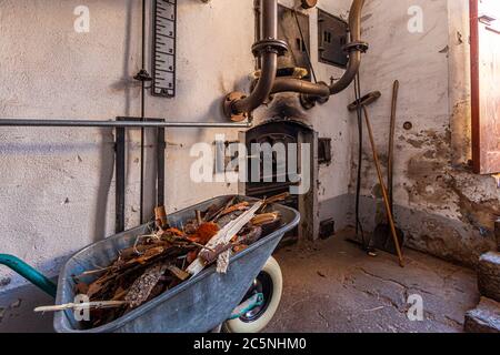 Brasserie commune de Zoigl à Windischeschenbach, Allemagne Banque D'Images