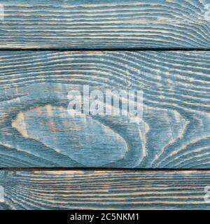 Texture bleu clair de la surface de grands panneaux texturés en bois, fond en bois de la planche avec une copie de l'espace. Banque D'Images
