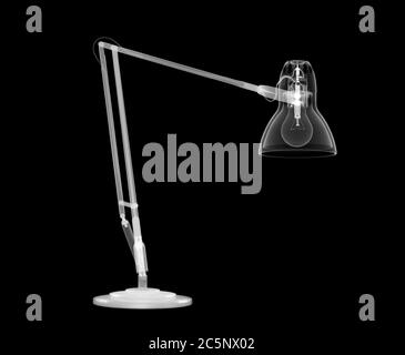 Lampe d'anglepoise, rayons X. Banque D'Images