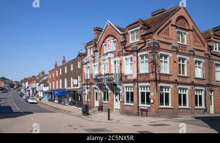 la rue principale cranbrook kent Banque D'Images