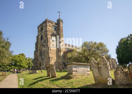 église paroissiale de st dunstans à cranbrook kent Banque D'Images