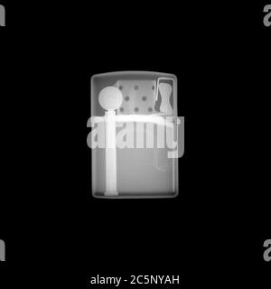 Allume-cigare, rayons X. Banque D'Images