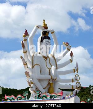 Kuan Yin statue sur Koh Samui, Thaïlande Banque D'Images
