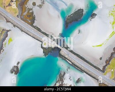 Outer Hebrides, Barra à Stornoway sur la voie Hwebridean Banque D'Images