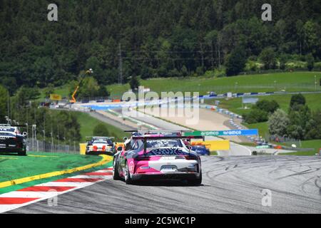 Spielberg, Autriche. 05e juillet 2020. Sports automobiles : Porsche Mobil 1 Supercup, Spielberg 2020, #32 Philippe Haezebrouck (F, CLRT) | usage dans le monde crédit : dpa/Alay Live News Banque D'Images