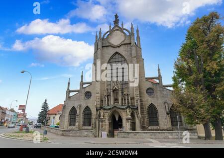 Kutna Hora, République tchèque.Cathédrale de l'Assomption de notre-Dame à Sedlec, Kutna Hora Banque D'Images