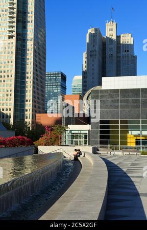 Yerba Buena Gardens, San Francisco, Californie, États-Unis Banque D'Images