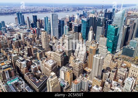 New York,New York City,NYC,Manhattan,Midtown,34th Street,Observatoire de l'Empire State Building,gratte-ciel gratte-ciel gratte-ciel gratte-ciel bâtiment gratte-ciel gratte-ciel gratte-ciel bâtiment gratte-ciel Banque D'Images