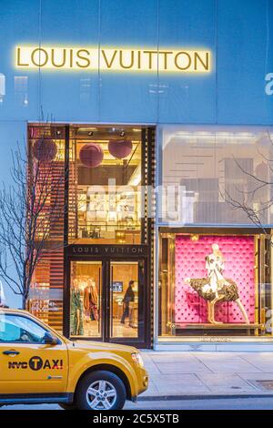 Louis Vuitton Store on Fifth Avenue in New York City, USA Stock Photo -  Alamy