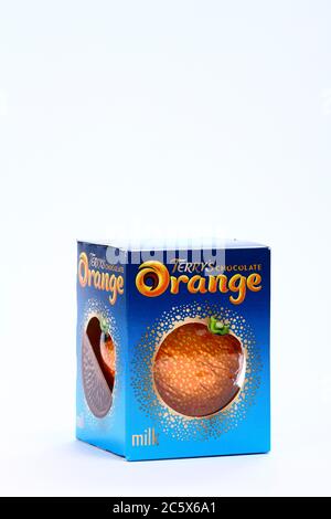 Orange chocolat TerryS fabriqué par la carambar & co Banque D'Images
