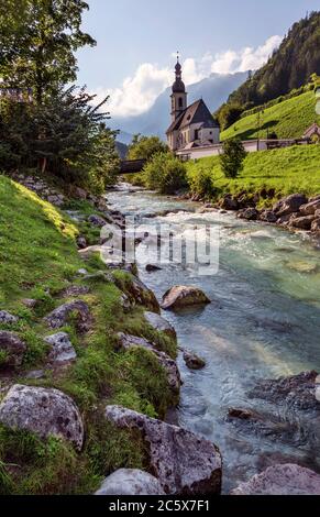 Visite de Ramsau BEI Berchtesgaden, Allemagne Banque D'Images